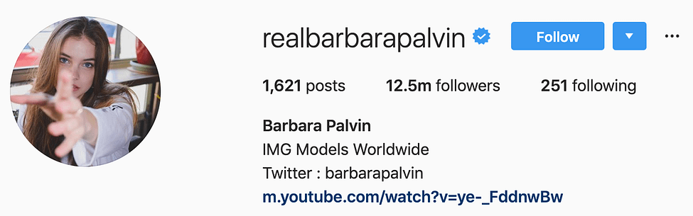 @realbarbarapalvin instagram models